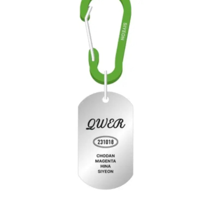 [BUNJANG] QWER Carabiner Keyring Sealed / QWER 시연 카라비너 키링 미개봉