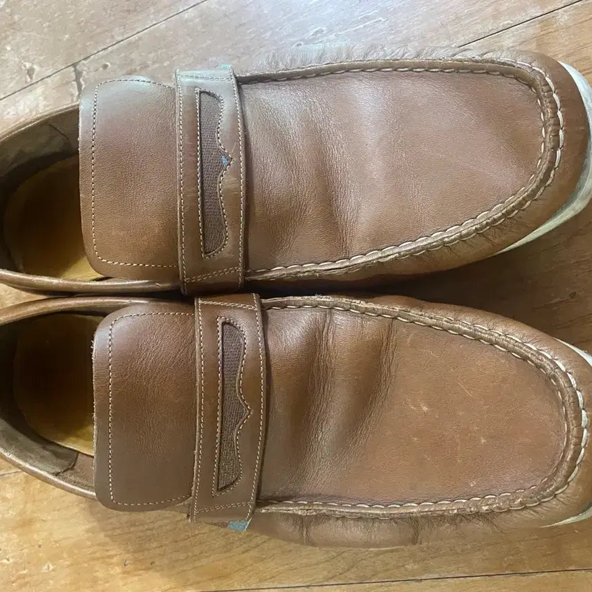[BUNJANG] Gucci Brown Leather Loafers 280mm / 구찌 브라운 레더 로퍼 280mm