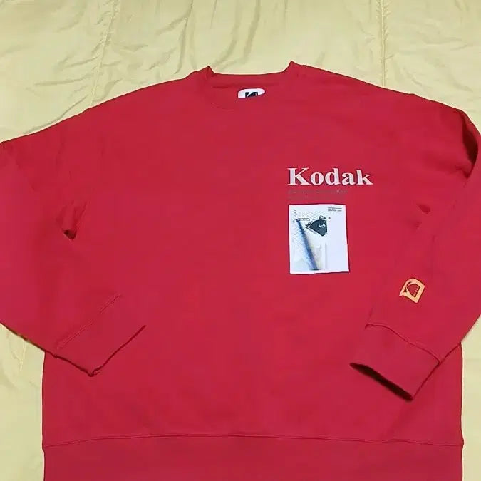 [BUNJANG] Kodak Fleece Sweatshirt / 코닥 기모맨투맨 실측110 가슴62 기장72