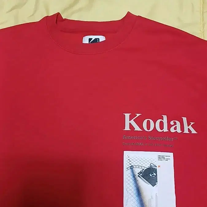 [BUNJANG] Kodak Fleece Sweatshirt / 코닥 기모맨투맨 실측110 가슴62 기장72