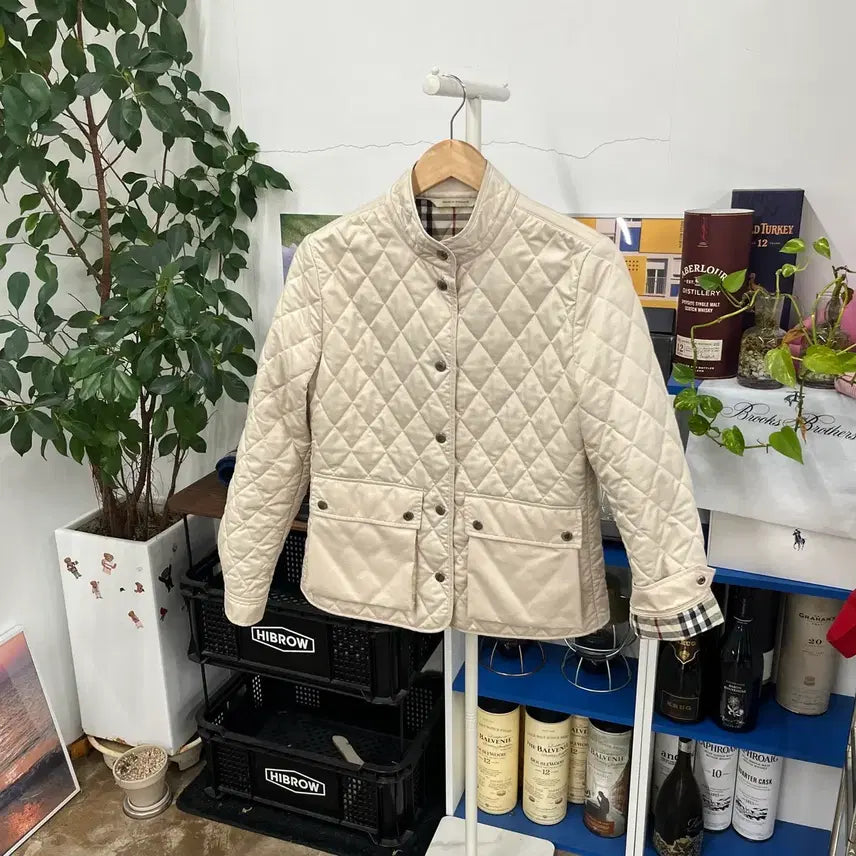 [BUNJANG] Burberry Woman Quilted Jacket S / 버버리 우먼 퀼팅 자켓 S