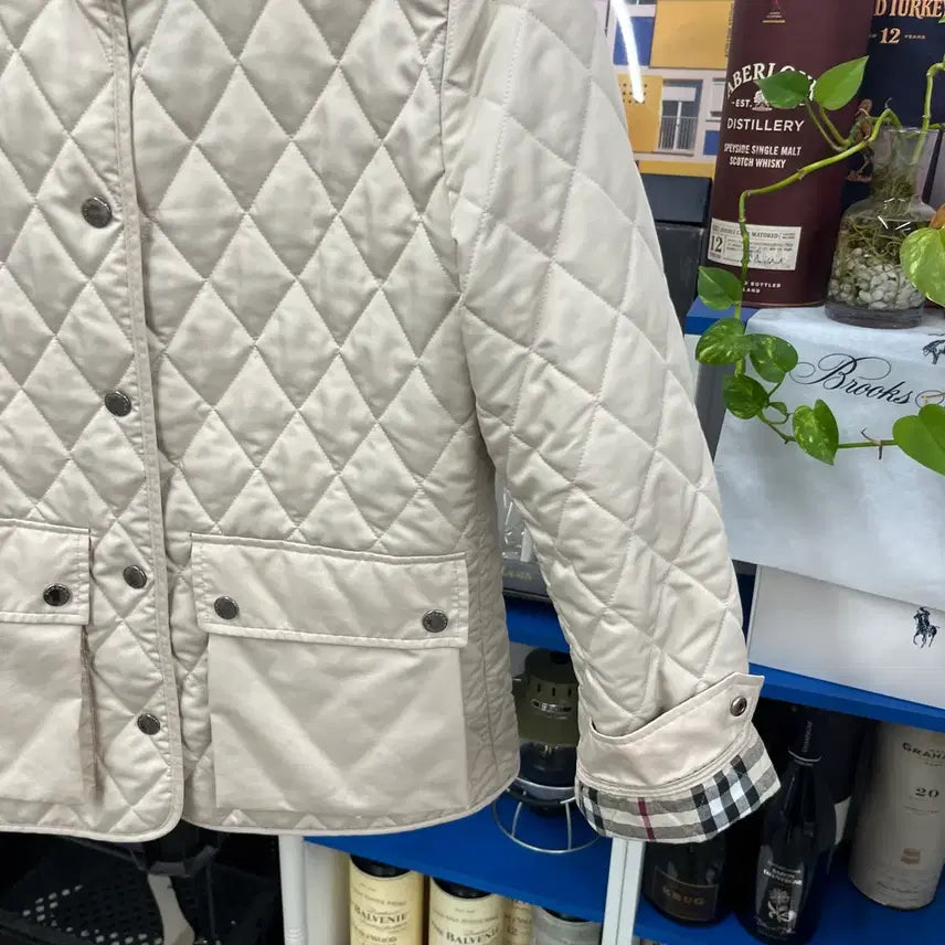 [BUNJANG] Burberry Woman Quilted Jacket S / 버버리 우먼 퀼팅 자켓 S