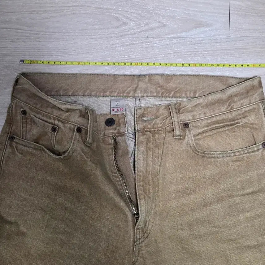 [BUNJANG] RRL High Slim Tan Jeans / RRL 하이슬림 탠 진 사이즈 31x30
