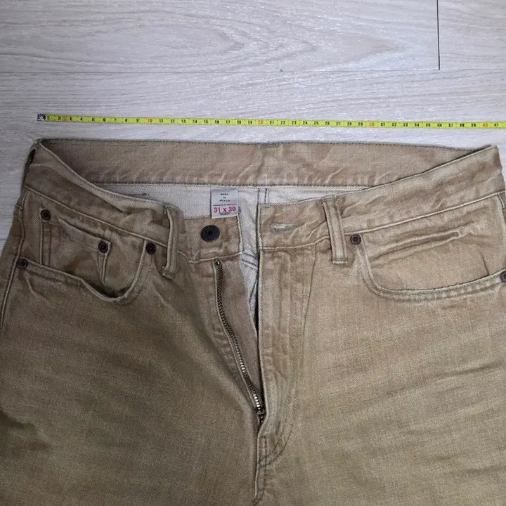 [BUNJANG] RRL High Slim Tan Jeans / RRL 하이슬림 탠 진 사이즈 31x30