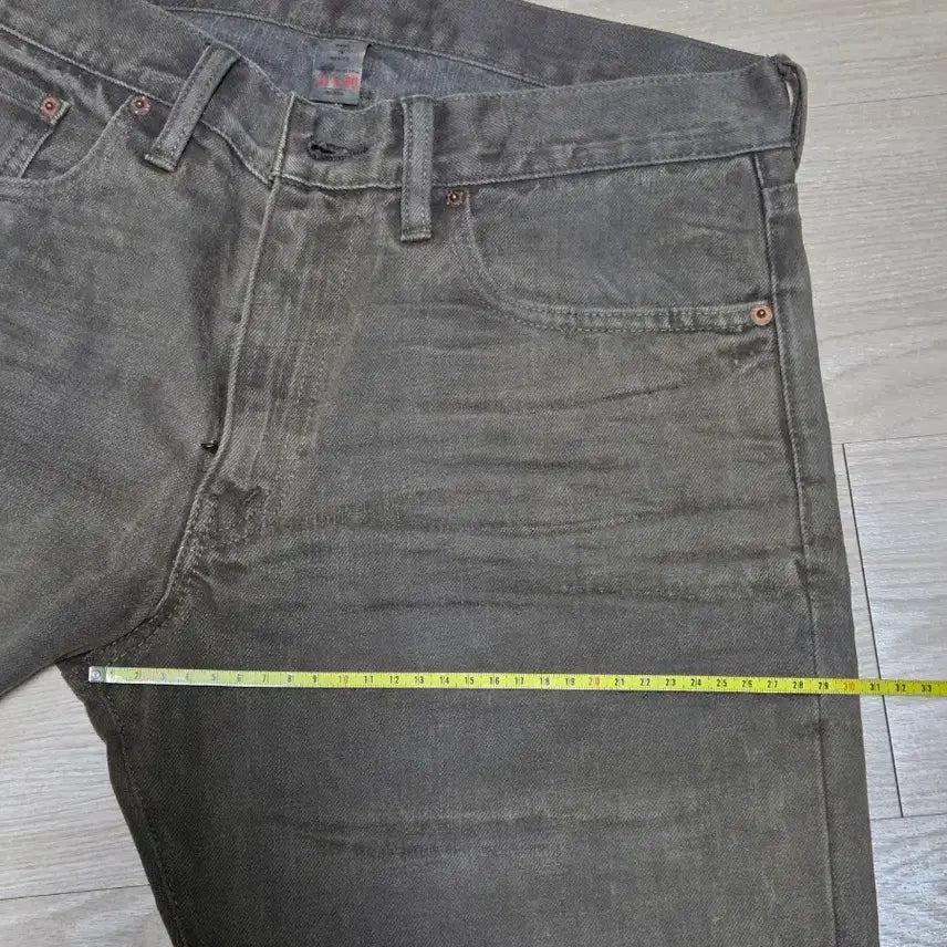 [BUNJANG] RRL Slim Fit Distressed Brown Jeans 31x30 / RRL 슬림핏 디스트레스 브라운 진 사이즈 31x30