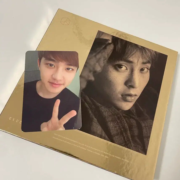 [BUNJANG] EXO XIUMIN &amp; D.O. Exodus Album with Photocard / exodus 앨범(시우민커버), 디오포카