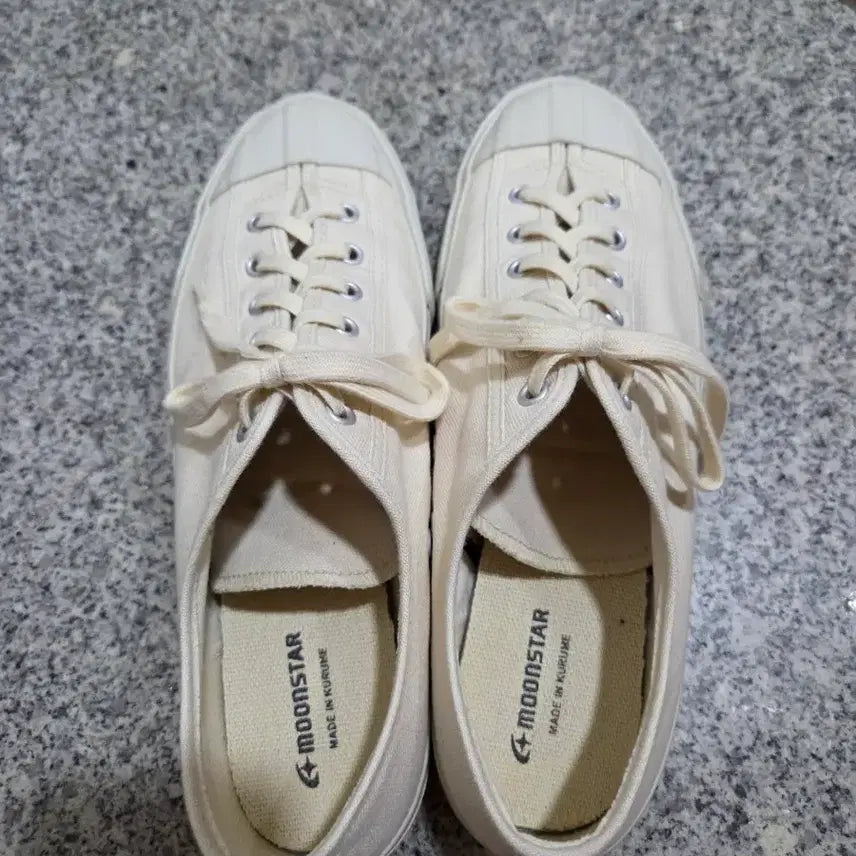 [BUNJANG] Moonstar Gym Classic Sneakers Ivory (Recommended for 265-270) / 문스타 짐클래식 260(265-270)