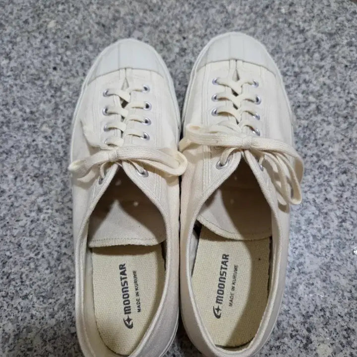 [BUNJANG] Moonstar Gym Classic Sneakers Ivory (Recommended for 265-270) / 문스타 짐클래식 260(265-270)