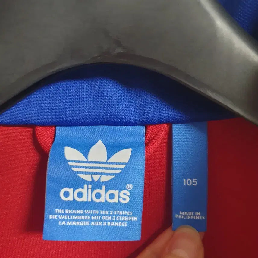 [BUNJANG] Adidas Firebird Track Top Red and Blue Jersey / 아디다스 져지 파이어버드 트랙탑 레드 블루 105