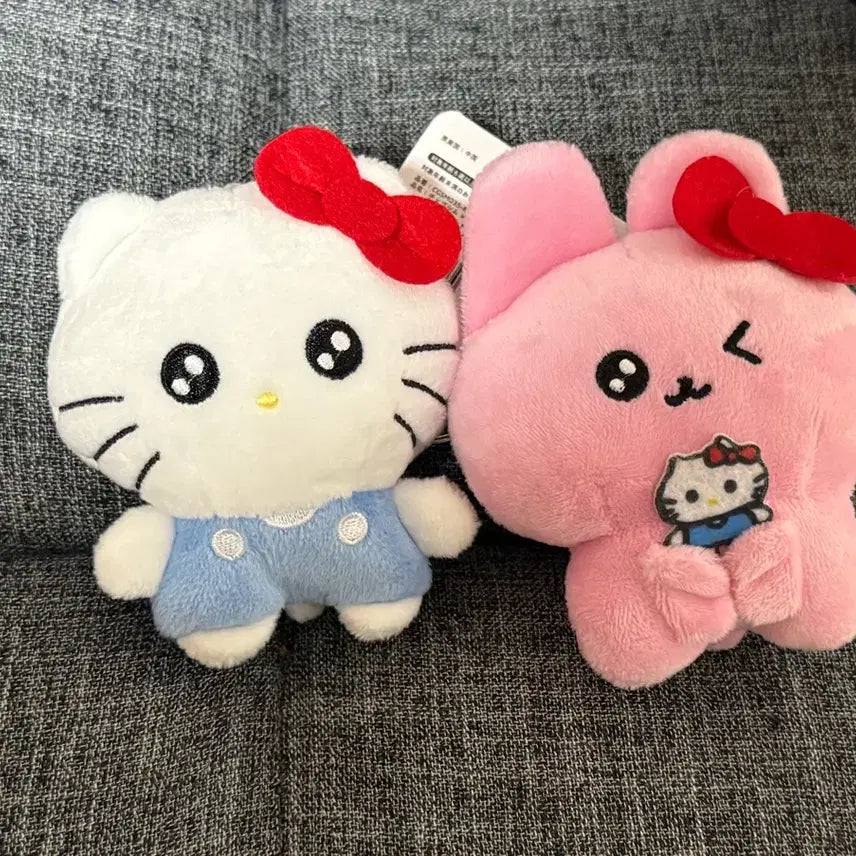 [BUNJANG] Sanrio Chego Sim Collaboration Hello Kitty Plush Set / 산리오 최고심 헬로키티