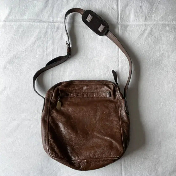 [BUNJANG] Porter Toscana Vintage Brown Leather Shoulder Bag / 요시다포터 크로스백 빈티지 브라운 토스카나