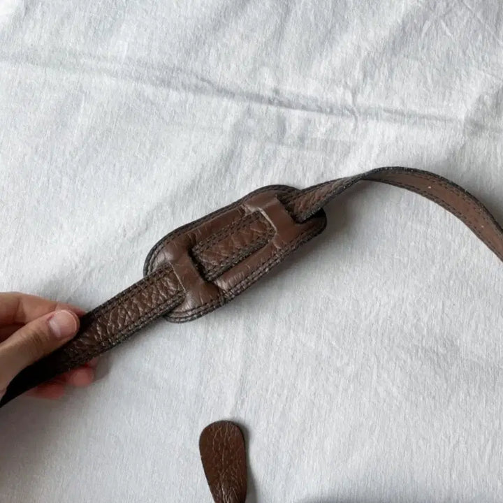 [BUNJANG] Porter Toscana Vintage Brown Leather Shoulder Bag / 요시다포터 크로스백 빈티지 브라운 토스카나