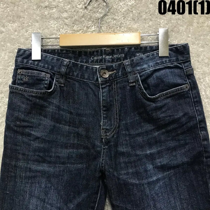 [BUNJANG] Calvin Klein Dark Wash Denim Jeans W29 L34 / 캘빈클라인 진청 데님 청바지 W29 L34