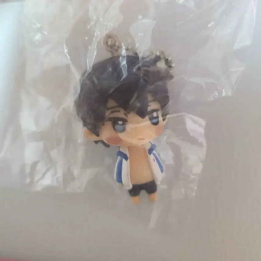 [BUNJANG] Free! Haruka Nanase Deformation Figure Keyring / 프리 free! 나나세 하루카 데포르메 피규어 키링 미개봉