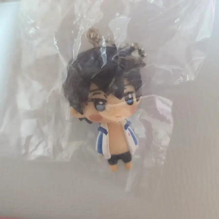 [BUNJANG] Free! Haruka Nanase Deformation Figure Keyring / 프리 free! 나나세 하루카 데포르메 피규어 키링 미개봉