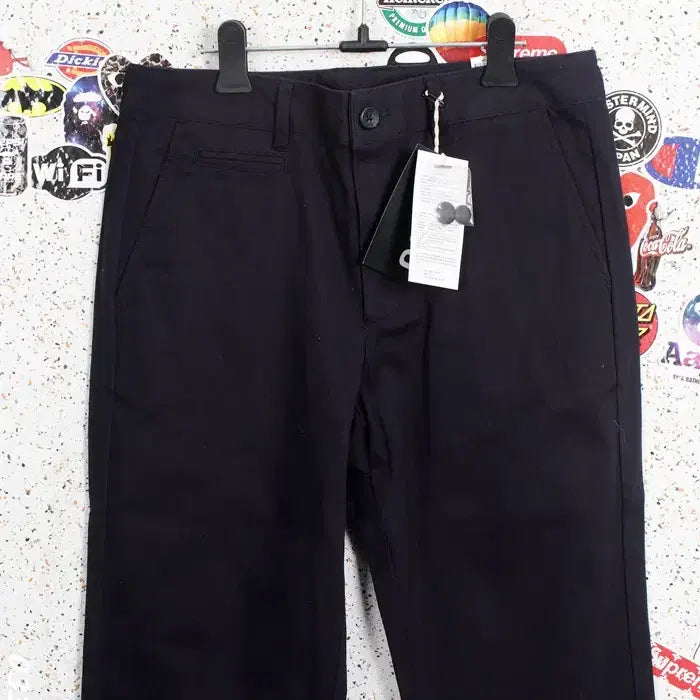[BUNJANG] EVISU Cotton Pants / 여성28/ 텍가4만9천원 에비수 코튼 면바지 팬츠NV 3-95