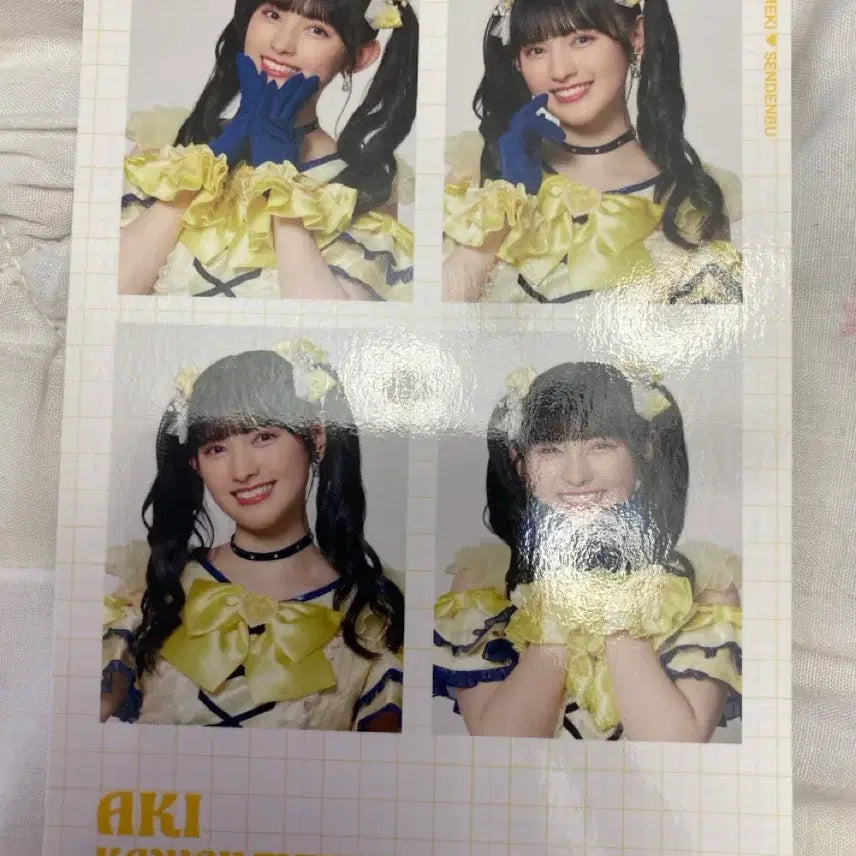 [BUNJANG] Toki Sen 아키 Kawaii Memorial Photocard / 도키센 아키 카와이이 메모리얼 포토카드