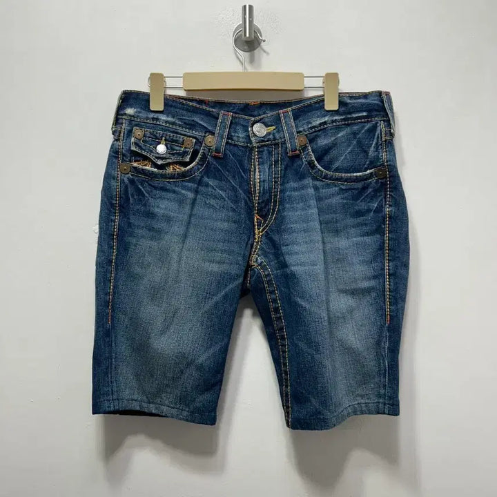 [BUNJANG] True Religion Denim Shorts 33 / 트루릴리젼 데님 반바지 청반바지 33