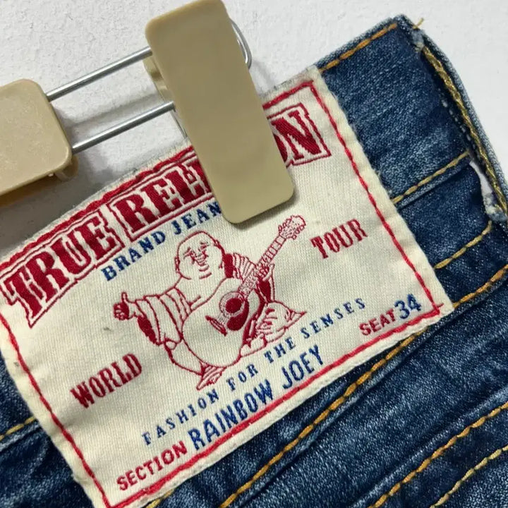 [BUNJANG] True Religion Denim Shorts 33 / 트루릴리젼 데님 반바지 청반바지 33