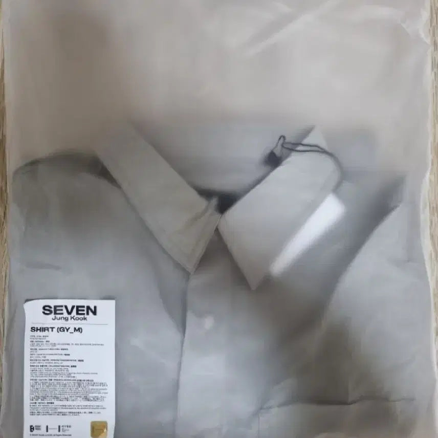 [SOLD OUT] BTS 정국 세븐 셔츠 (GY)