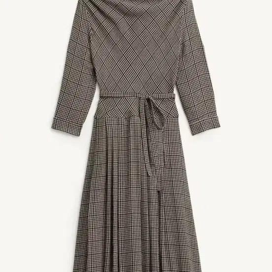 [BUNJANG] ZARA Limited Edition Check Pleated Dress / ZARA 자라 리미티드 에디션 체크 플리츠 원피스