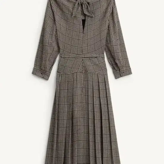 [BUNJANG] ZARA Limited Edition Check Pleated Dress / ZARA 자라 리미티드 에디션 체크 플리츠 원피스