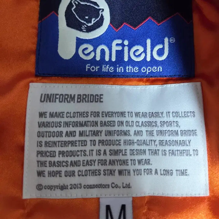[BUNJANG] Uniform Bridge x Penfield MA-1 Jacket / 유니폼브릿지x펜필드 ma1