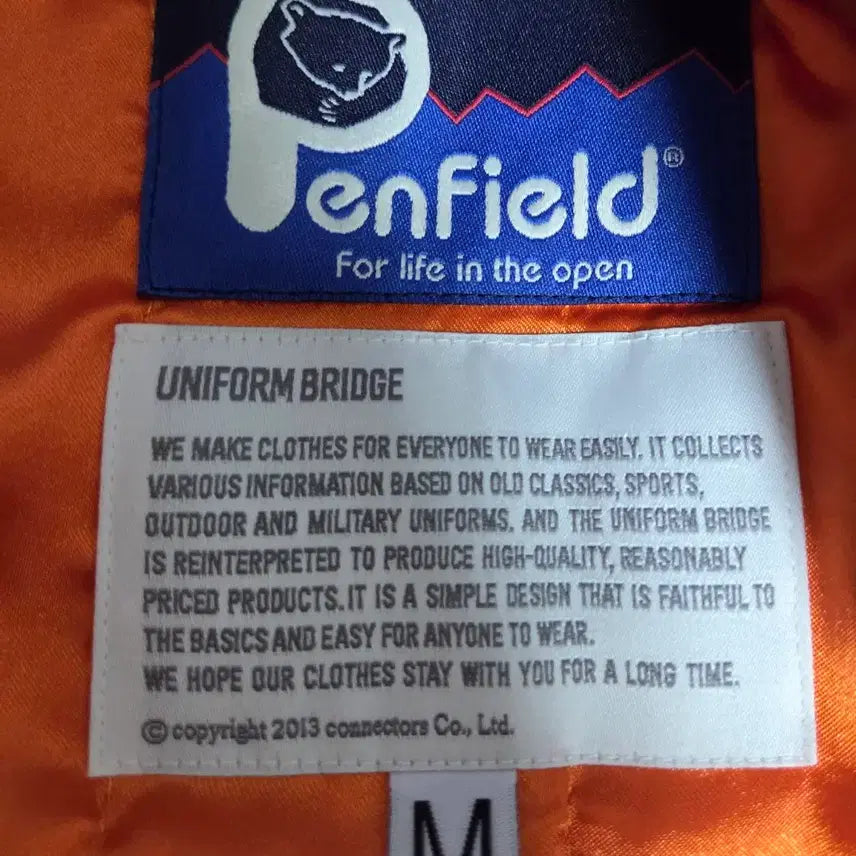 [BUNJANG] Uniform Bridge x Penfield MA-1 Jacket / 유니폼브릿지x펜필드 ma1