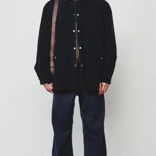 [BUNJANG] Artifcts Garment Dyed Vintage Heavy Sweatpants L Navy / 아트이프액츠 가먼트다이 빈티지 헤비 스웻팬츠 L 네이비