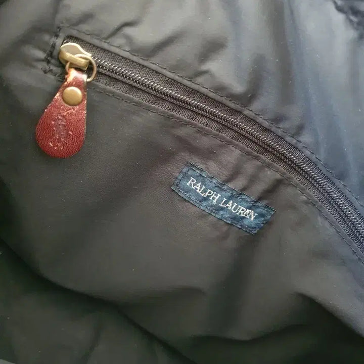 [BUNJANG] Ralph Lauren Quilted Tote Bag / 정품 랄프로렌 블랙 퀼팅 토트백