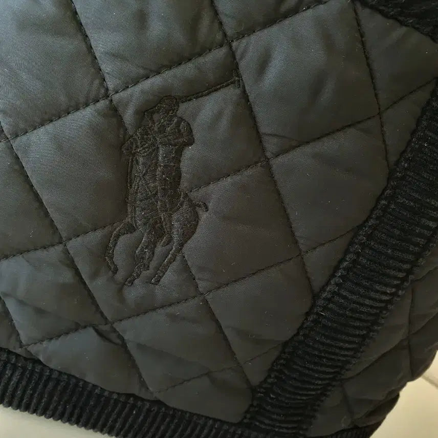 [BUNJANG] Ralph Lauren Quilted Tote Bag / 정품 랄프로렌 블랙 퀼팅 토트백