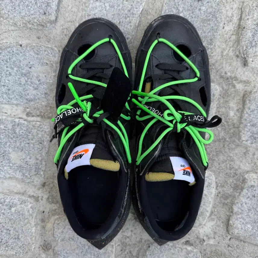 [BUNJANG] Nike Off-White Blazer Low Sneakers / 나이키 오프 화이트 블레이저 로우