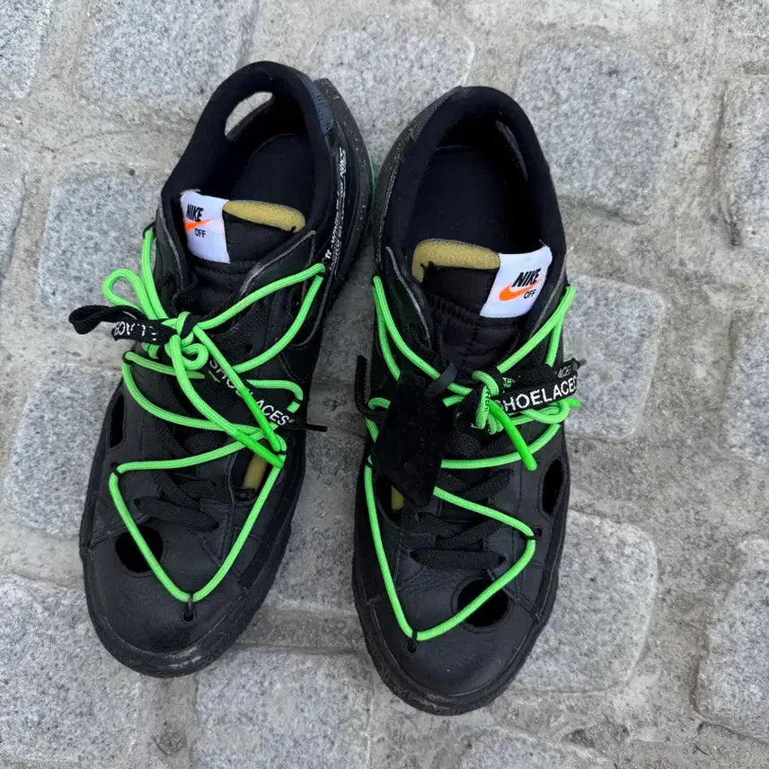 [BUNJANG] Nike Off-White Blazer Low Sneakers / 나이키 오프 화이트 블레이저 로우