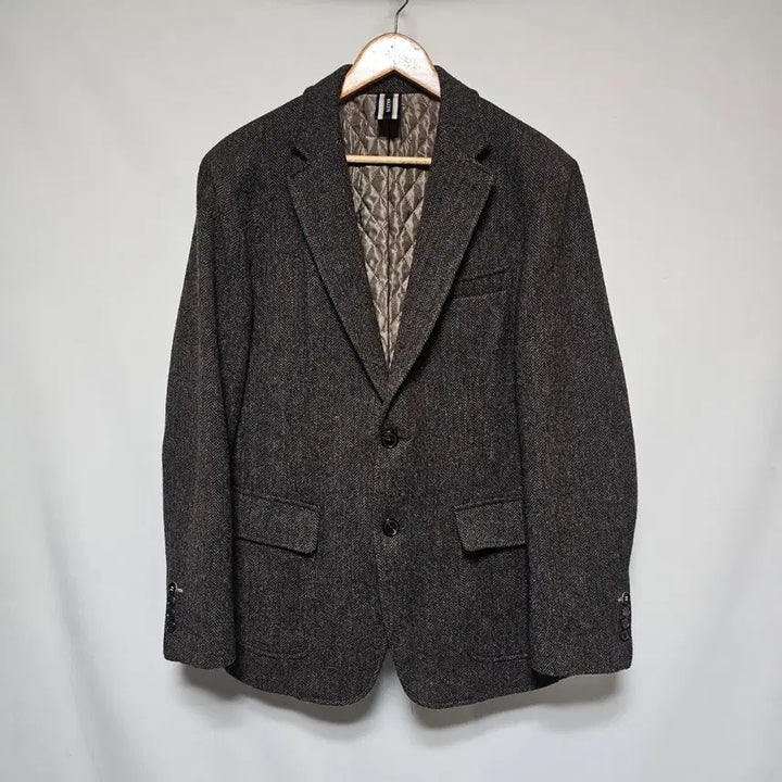 [BUNJANG] Hazzys Shetland Herringbone Wool Tweed Jacket / 헤지스 셔틀랜드 헤링본 울 트위드 자켓 105사이즈