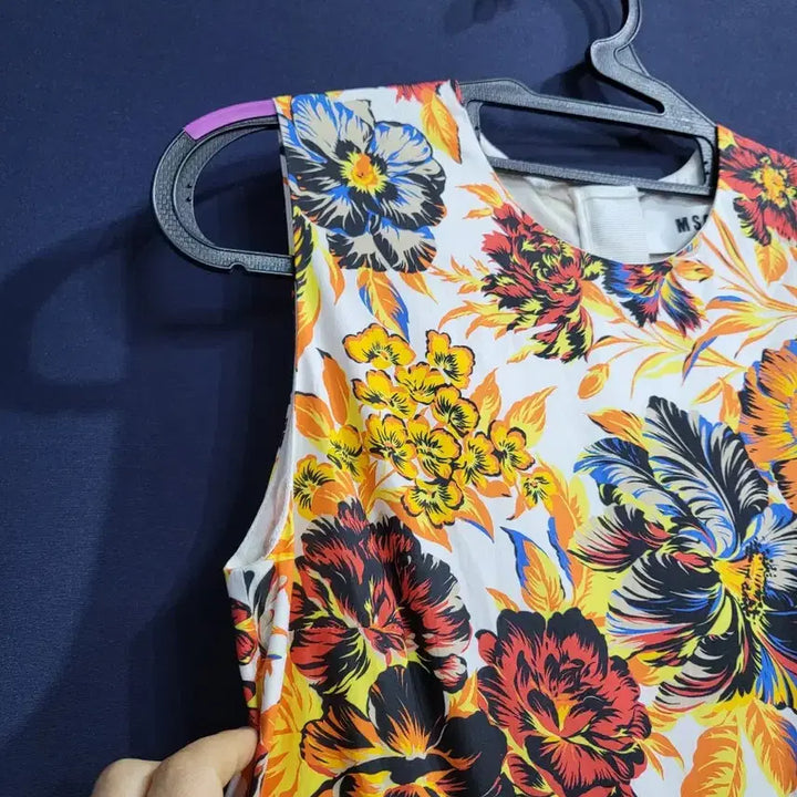 [BUNJANG] MSGM Sleeveless Shirred Dress / MSGM 민소매 셔링 원피스