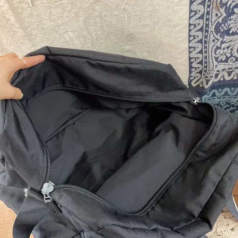 [BUNJANG] Calvin Klein CK Black Boston Bag Duffel Bag / [F] 캘빈클라인 CK 블랙 보스턴백 더플백 여행가방