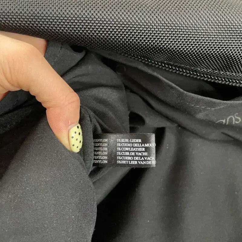 [BUNJANG] Calvin Klein CK Black Boston Bag Duffel Bag / [F] 캘빈클라인 CK 블랙 보스턴백 더플백 여행가방