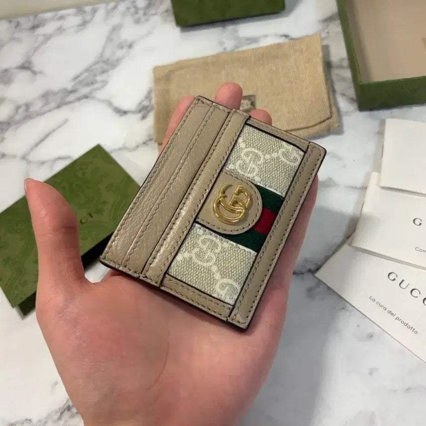 [BUNJANG] Gucci Ophidia GG Card Wallet / (정품/A+) 구찌 오피디아 GG 카드지갑 풀박스