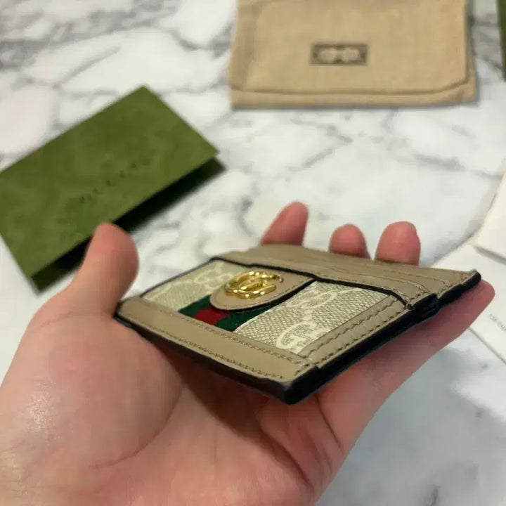 [BUNJANG] Gucci Ophidia GG Card Wallet / (정품/A+) 구찌 오피디아 GG 카드지갑 풀박스