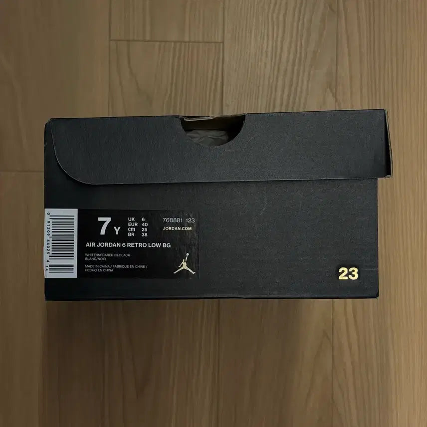 [BUNJANG] Jordan 6 Infrared Low Sneakers / [250] 조던 6 인프라레드 로우