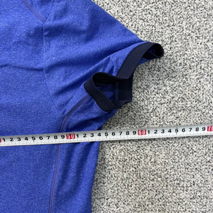 [BUNJANG] Descente Golf Functional Collar Short Sleeve T-shirt / 105 데상트 골프 기능성 카라 반팔티 0330J