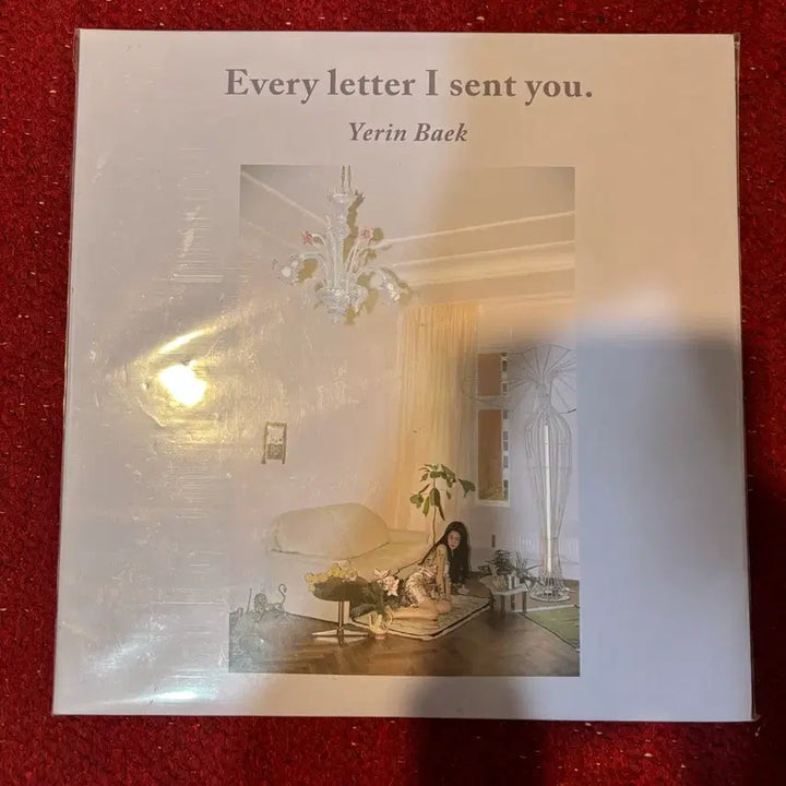 [SOLD OUT] 백예린 클리어판 단순개봉 2LP