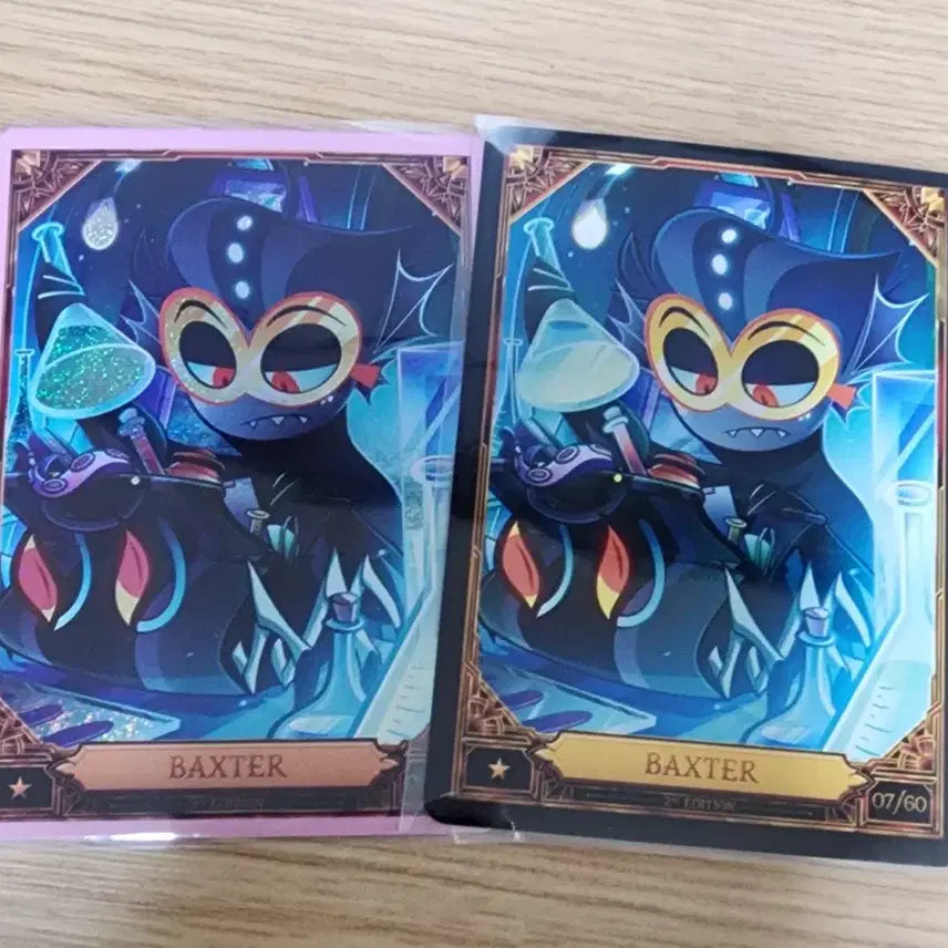 [BUNJANG] Hazbin Hotel Season 2 Baxter Trading Card Bundle Set / 해즈빈호텔 시즌2 트레이딩 카드 백스터 포일, 논포일 일괄