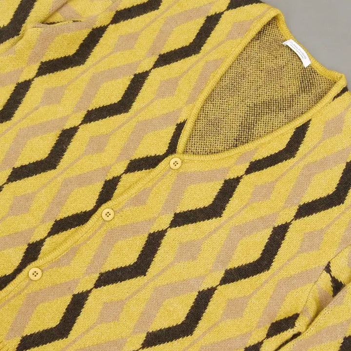 [SOLD OUT] JournalStandard 저널스탠다드 브리티시패턴 자카드 가디건 M
