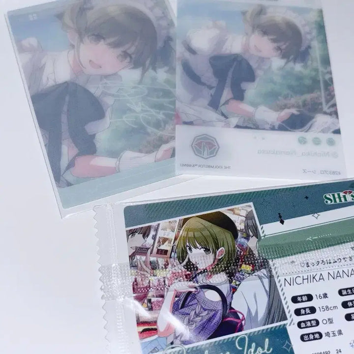 [BUNJANG] Shanimas Nanatsusa Nichika Emoca Wafer Card Set / 샤니마스 나나쿠사 니치카 에모카 웨하스 카드 세트