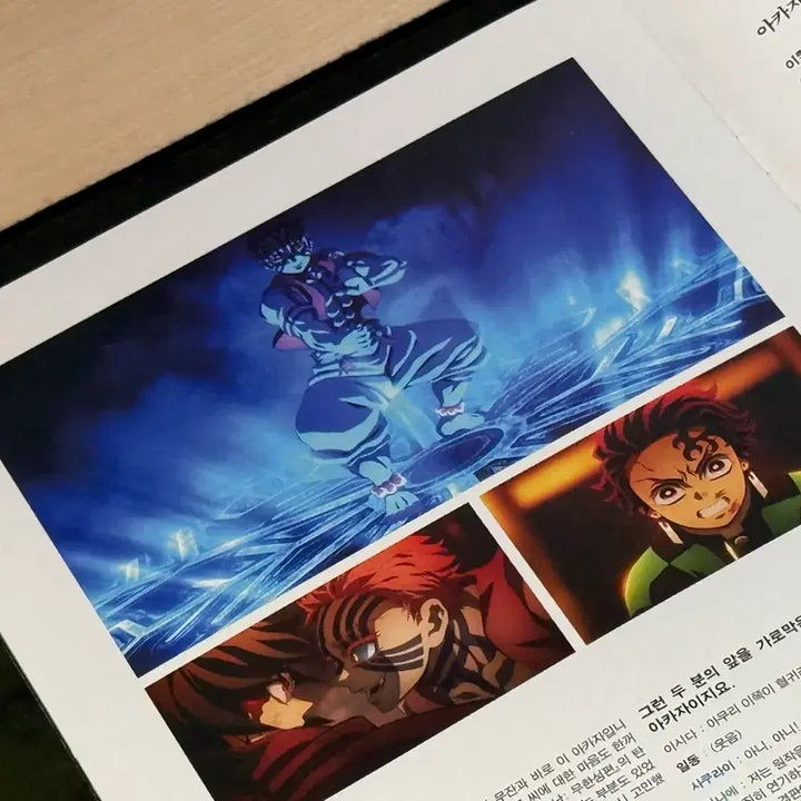 [BUNJANG] Demon Slayer Mugen Train Cast Interview Book / 귀멸의 칼날 무한성편 특전 캐스트 인터뷰북