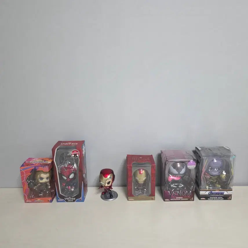 [BUNJANG] Hot Toys Marvel Cosbaby Set (6 Figures) / 핫토이 마블 코스베이비 6종일괄