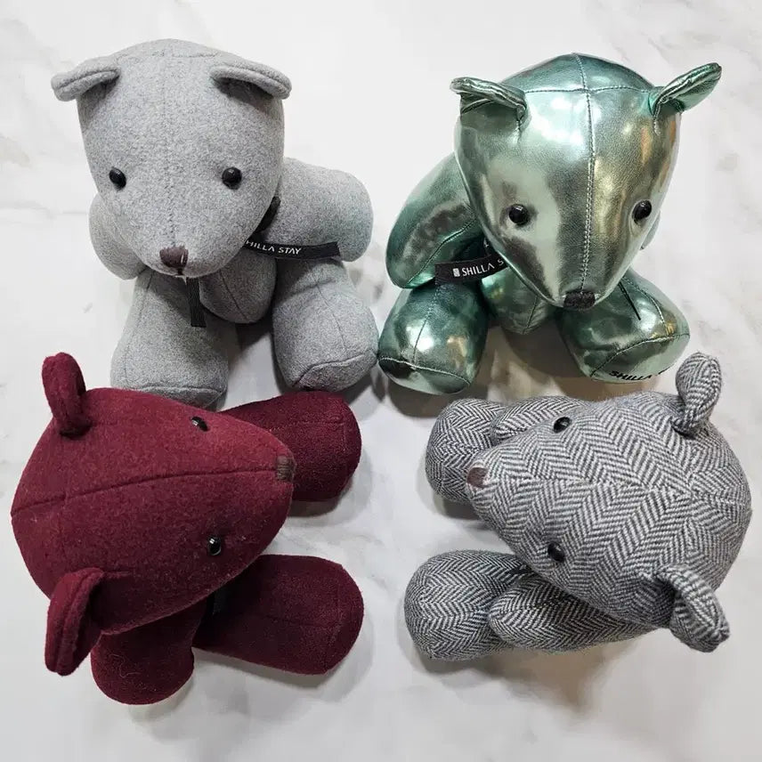 [BUNJANG] Shilla Stay Teddy Bear Bundle Set / 신라스테이 곰인형 일괄