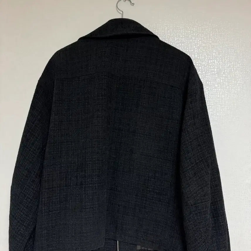 [BUNJANG] Begin202 Cut-Off Tweed Blouson Jacket 2 / 비긴202 컷오프 트위드 블루종 2
