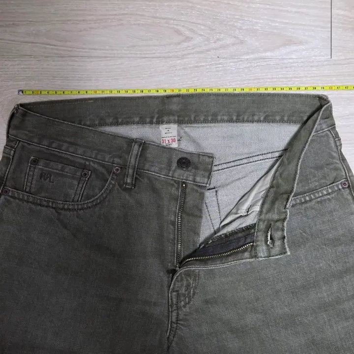 [BUNJANG] RRL Slim Fit Olive Jeans 31x30 / RRL 슬림핏 올리브 진 사이즈 31x30